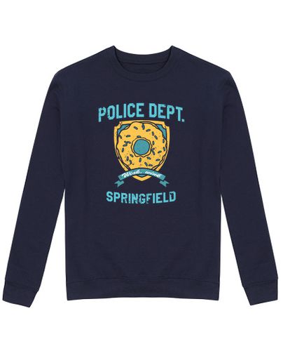 Sudadera Sin Capucha Unisex Police Department of Springfield laTostadora - latostadora.com - Modalova