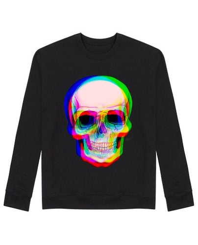 Sudadera Sin Capucha Unisex Calavera 3D !!! laTostadora - latostadora.com - Modalova