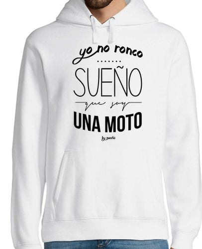 Sudadera Con Capucha Para Hombre Yo no ronco, sueño que soy una moto laTostadora - latostadora.com - Modalova