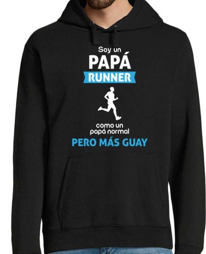 Sudadera Con Capucha Para Hombre Papá Runner laTostadora - latostadora.com - Modalova