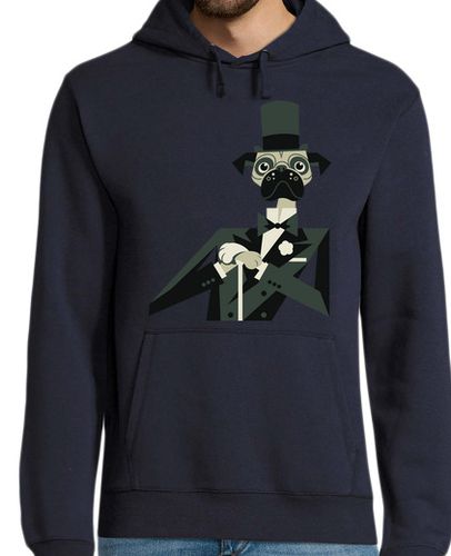 Sudadera Con Capucha Para Hombre Pug Astaire laTostadora - latostadora.com - Modalova