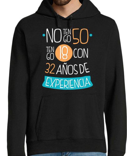 Sudadera Con Capucha Para Hombre 50 años (Hombre, Mujer) Fondo Oscuro laTostadora - latostadora.com - Modalova