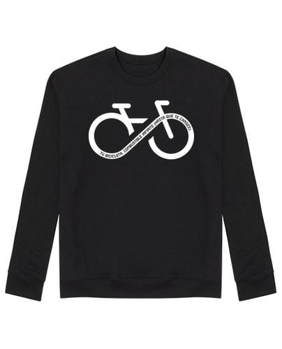 Sudadera Sin Capucha Unisex Combustible Infinito laTostadora - latostadora.com - Modalova