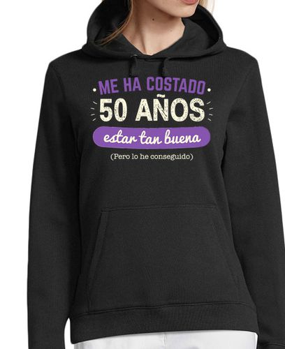 Sudadera Con Capucha Para Mujer 50 Años Para Estar Tan Buena laTostadora - latostadora.com - Modalova