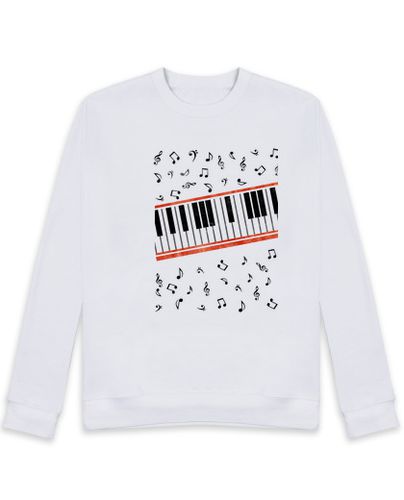 Sudadera Sin Capucha Unisex Piano laTostadora - latostadora.com - Modalova