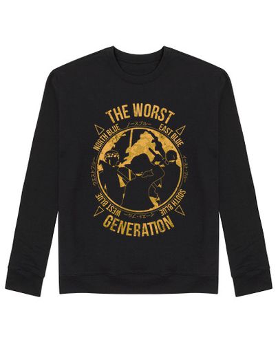 Sudadera Sin Capucha Unisex Worst Generation laTostadora - latostadora.com - Modalova