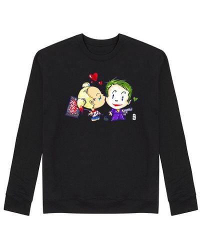 Sudadera Sin Capucha Unisex Harley Kiss Joker laTostadora - latostadora.com - Modalova