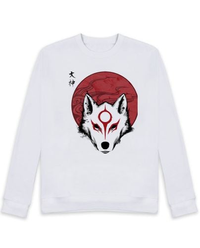 Sudadera Sin Capucha Unisex Red Sun God laTostadora - latostadora.com - Modalova