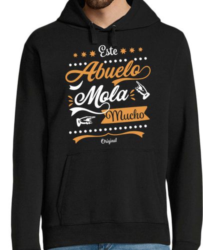 Sudadera Con Capucha Para Hombre Este abuelo mola mucho laTostadora - latostadora.com - Modalova