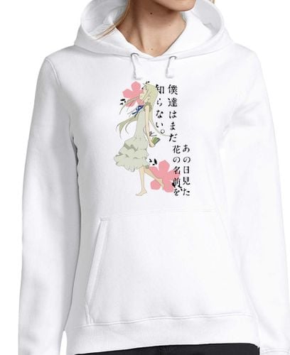 Sudadera Con Capucha Para Mujer AnoHana - Meiko Honma laTostadora - latostadora.com - Modalova