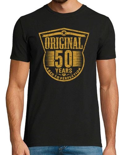 Camiseta Hombre Manga Corta 50 años originales envejecidos a la perfección laTostadora - latostadora.com - Modalova