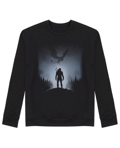 Sudadera Sin Capucha Unisex White Wolf laTostadora - latostadora.com - Modalova