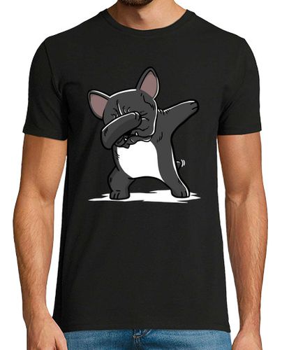 Camiseta Hombre Manga Corta Perro Bulldog Francés DAB! laTostadora - latostadora.com - Modalova