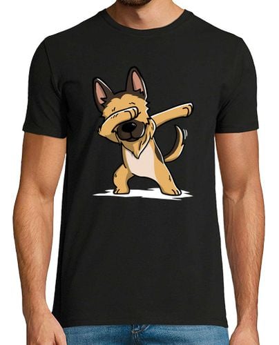 Camiseta Hombre Manga Corta Perro Pastor Alemán DAB! laTostadora - latostadora.com - Modalova