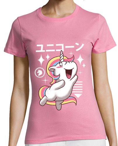 Camiseta mujer kawaii unicornio camisa para mujer - latostadora.com - Modalova