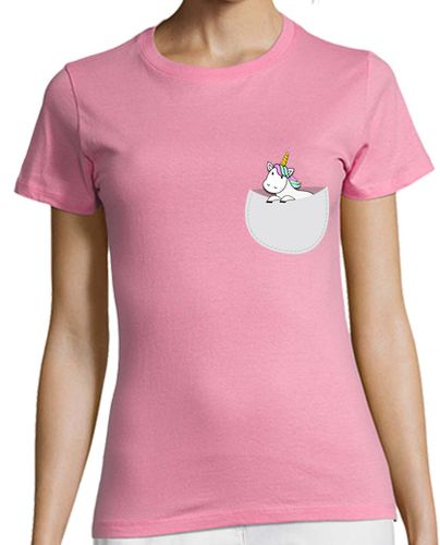 Camiseta mujer Mujer, manga corta, rosa, calidad premium - latostadora.com - Modalova