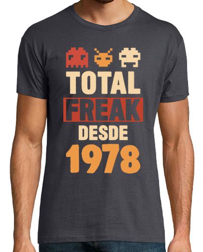 Camiseta Total Freak Desde 1978 Gaming, 46 años - latostadora.com - Modalova