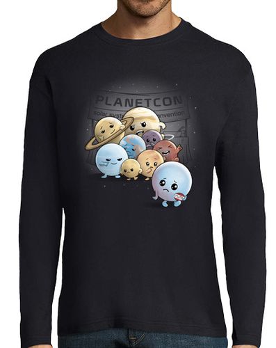 Camiseta Hombre Manga Larga Planet No More laTostadora - latostadora.com - Modalova