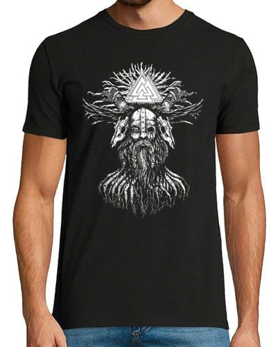 Camiseta Hombre Manga Corta Odin - Vikings laTostadora - latostadora.com - Modalova