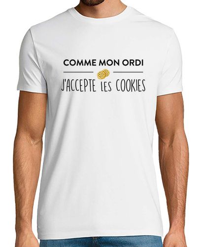 Camiseta Hombre Manga Corta acepto las cookies laTostadora - latostadora.com - Modalova