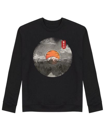 Sudadera Sin Capucha Unisex Fuji Vinilo laTostadora - latostadora.com - Modalova