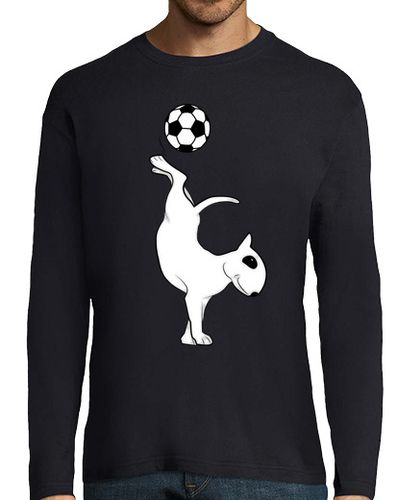 Camiseta Hombre Manga Larga fútbol bull terrier laTostadora - latostadora.com - Modalova