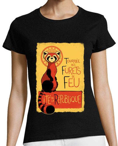 Camiseta mujer Les Furets de Feu - latostadora.com - Modalova