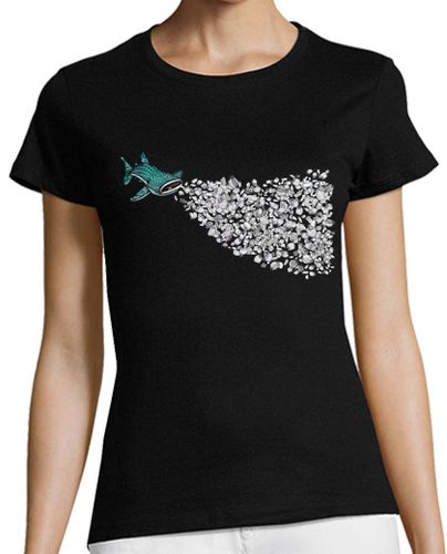 Camiseta mujer WhaleShark Hoodie - latostadora.com - Modalova