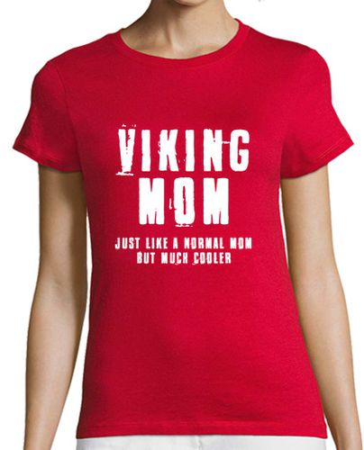 Camiseta mujer t-shirt viking mom - latostadora.com - Modalova