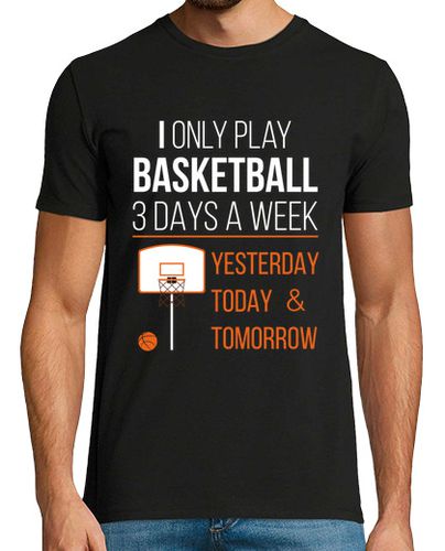 Camiseta I only play basketball 2 - latostadora.com - Modalova