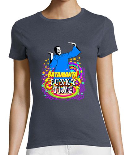 Camiseta mujer Batamanta Funky Time - latostadora.com - Modalova