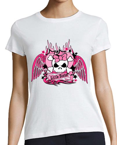 Camiseta Mujer Manga Corta HERMANA PEQUEÑA laTostadora - latostadora.com - Modalova