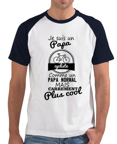 Camiseta el papá más fresco del motorista - latostadora.com - Modalova