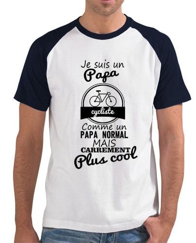 Camiseta el papá más fresco del motorista laTostadora - latostadora.com - Modalova