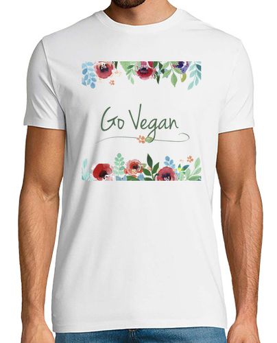 Camiseta Go Vegan - latostadora.com - Modalova