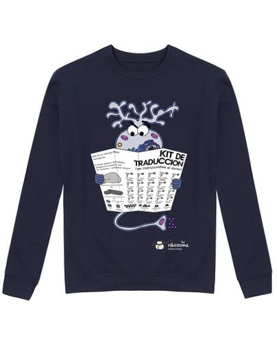 Sudadera Sin Capucha Unisex Kit de traducción · Neurona (fondos oscu laTostadora - latostadora.com - Modalova