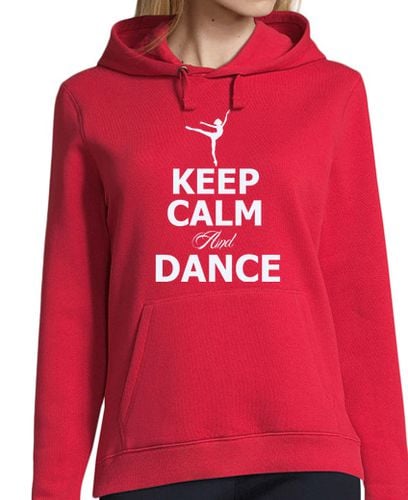 Sudadera Con Capucha Para Mujer KEEP CALM AND DANCE laTostadora - latostadora.com - Modalova