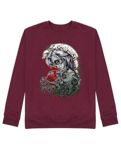 Sudadera Sin Capucha Unisex calaveragirl laTostadora - latostadora.com - Modalova