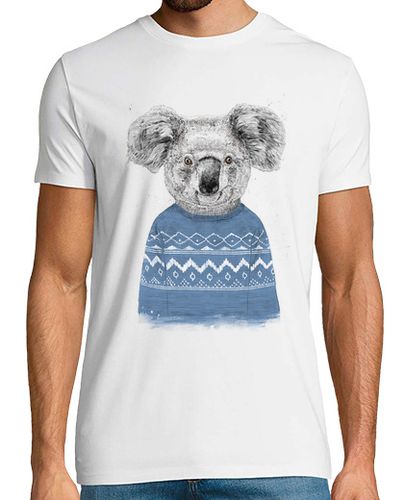 Camiseta Hombre Manga Corta koala de invierno laTostadora - latostadora.com - Modalova