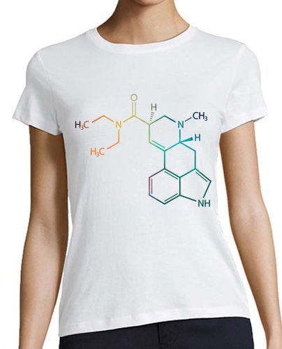 Camiseta mujer LSD Fórmula Química - latostadora.com - Modalova