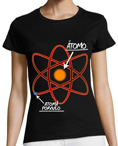 Camiseta mujer Átomo C. Oscura laTostadora - latostadora.com - Modalova