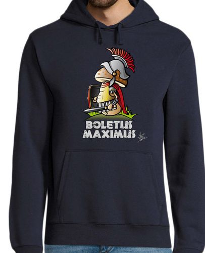 Sudadera Con Capucha Para Hombre Boletus Maximus (fondo oscuro) laTostadora - latostadora.com - Modalova