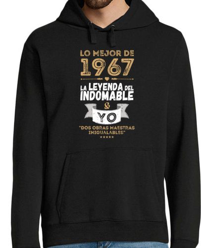 Sudadera Con Capucha Para Hombre 1967 La leyenda & Yo laTostadora - latostadora.com - Modalova