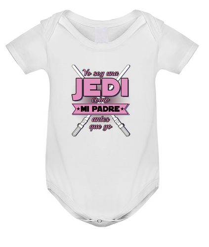 Body bebé Yo soy una Jedi - Rosa - latostadora.com - Modalova