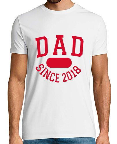 Camiseta Dad Since 2018 hombre - latostadora.com - Modalova