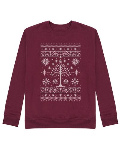 Sudadera Sin Capucha Unisex navidad minas / suéter feo / lotr / suéter laTostadora - latostadora.com - Modalova