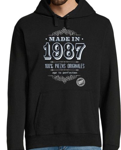 Sudadera Con Capucha Para Hombre Made in 1987 laTostadora - latostadora.com - Modalova