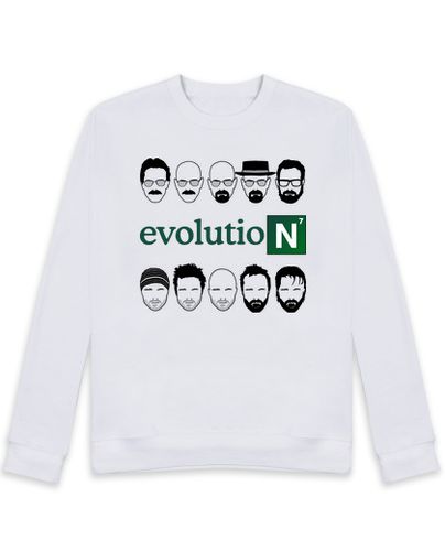 Sudadera Sin Capucha Unisex Breaking Bad - Evolution laTostadora - latostadora.com - Modalova