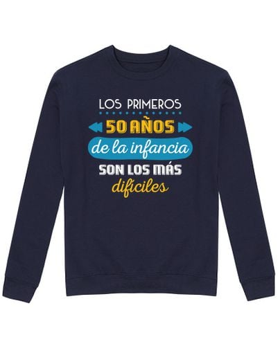 Sudadera Sin Capucha Unisex Los Primeros 50 Años de la Infancia laTostadora - latostadora.com - Modalova