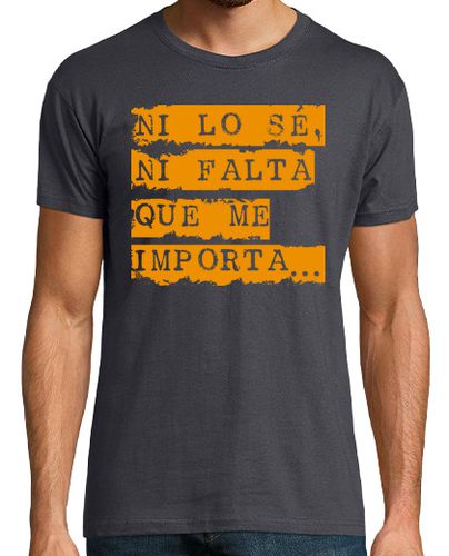 Camiseta Ni lo sé, ni falta que me importa laTostadora - latostadora.com - Modalova